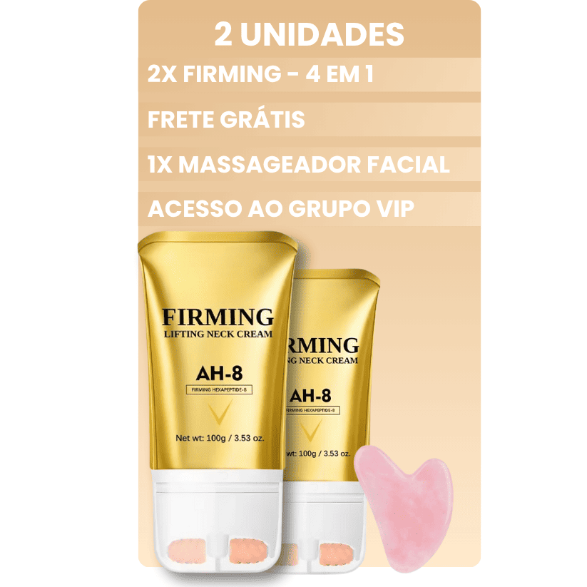 Firming 4 em 1 - Creme Firmador e Lifting para pescoço