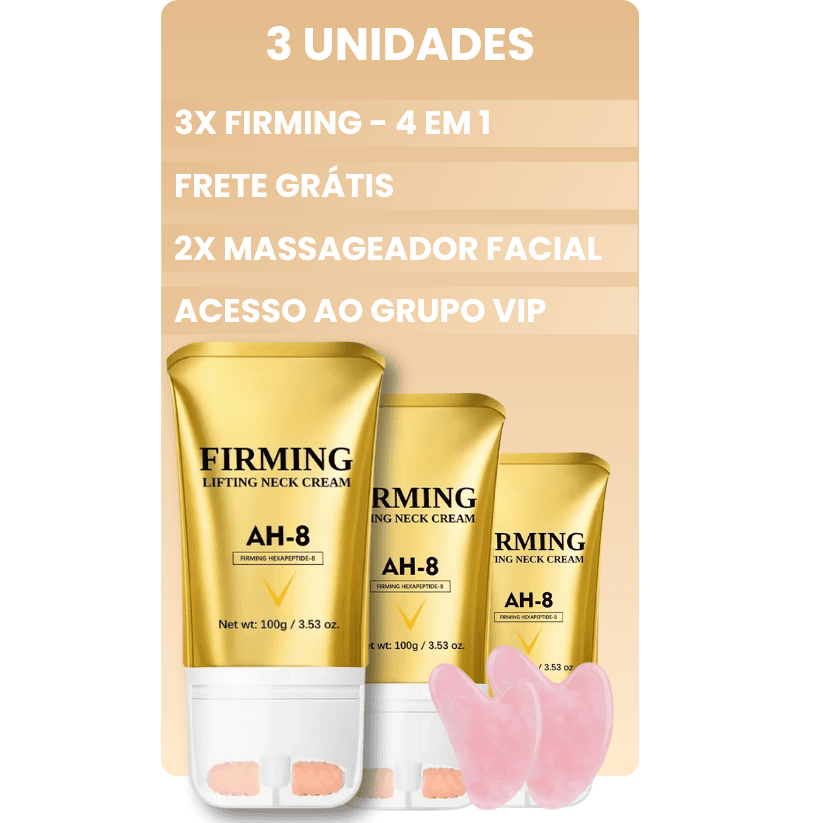 Firming 4 em 1 - Creme Firmador e Lifting para pescoço