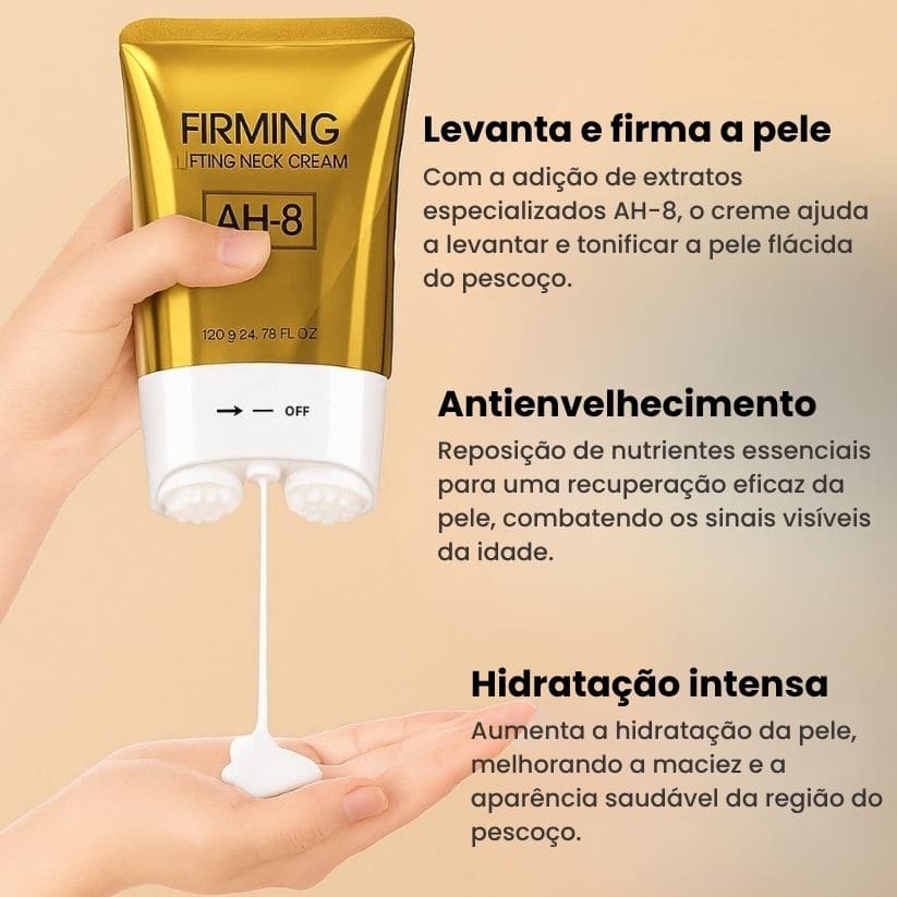 Firming 4 em 1 - Creme Firmador e Lifting para pescoço
