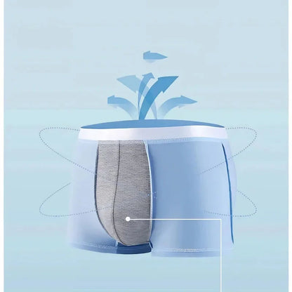 Kit 4 Cuecas IceSilk em Seda Gelo