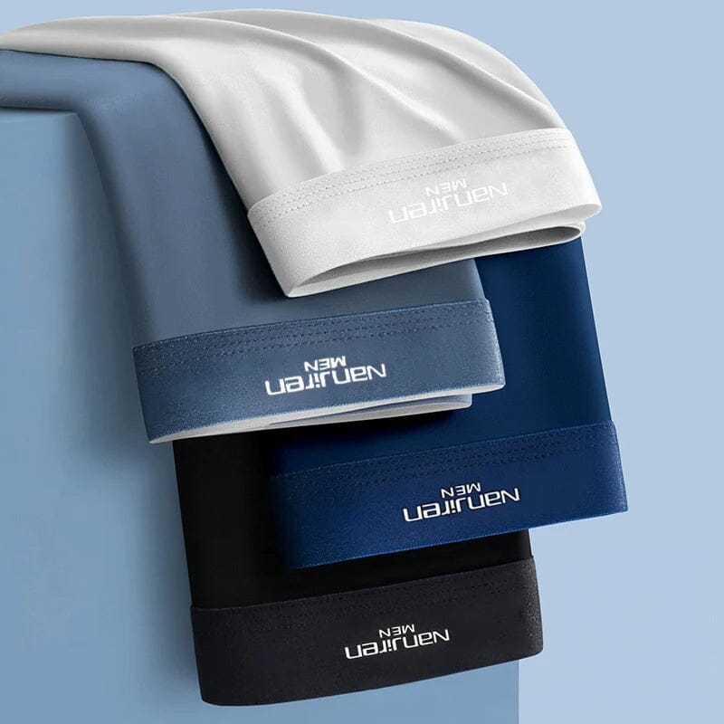 Kit 4 Cuecas IceSilk em Seda Gelo