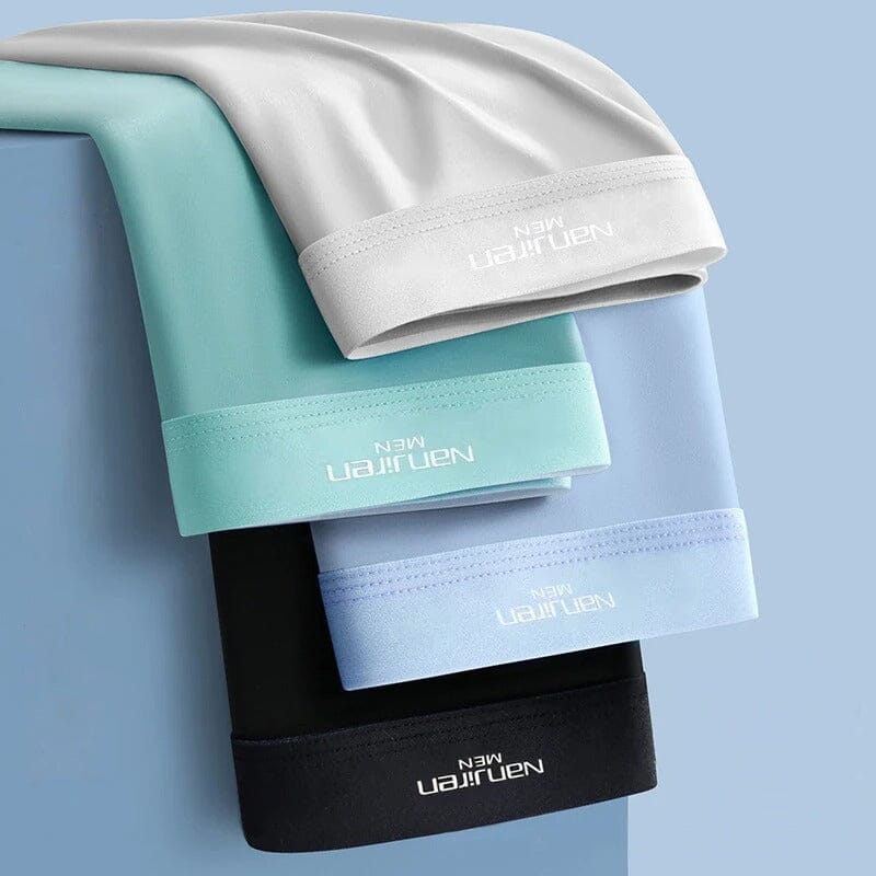 Kit 4 Cuecas IceSilk em Seda Gelo