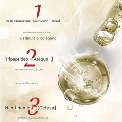 Creme Facial Reafirmante com Polipeptídeos — Transforme Sua Pele em 1 Semanas