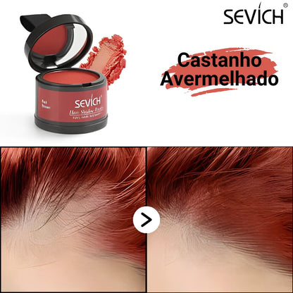 Pó Maquiagem p/ Cabelo a prova D'água