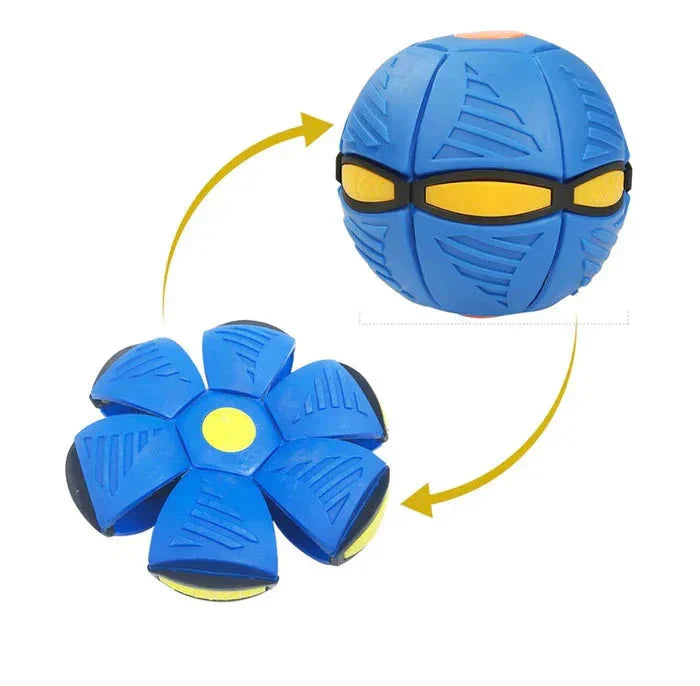 Brinquedo Voador para Cães - 2 em 1