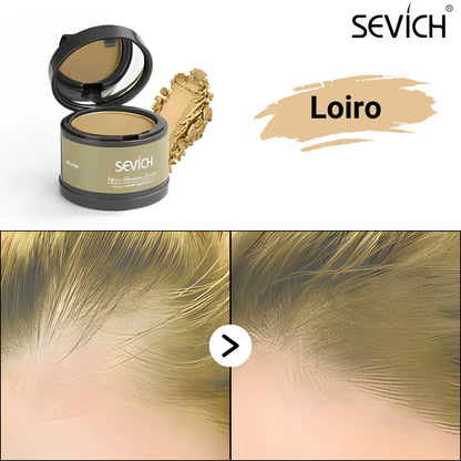 Pó Maquiagem p/ Cabelo a prova D'água