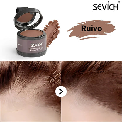 Pó Maquiagem p/ Cabelo a prova D'água