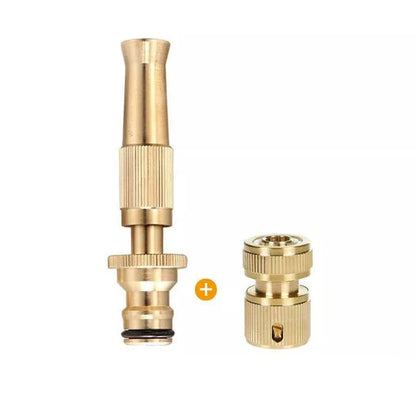 Kit Completo Bocal de Alta Pressão para Mangueira (Bocal + Engate Rápido + Conector de Mangueira)