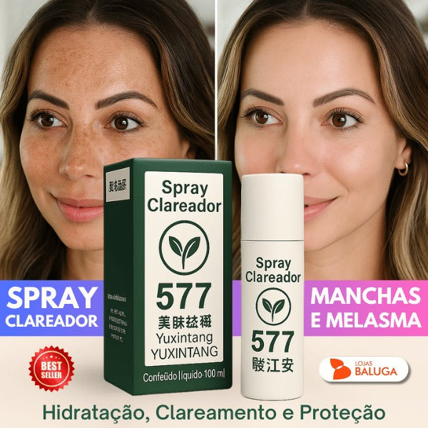 Spray Clareador de Manchas de Sol, Idade e Melasma +Brindes +Frete GRÁTIS!