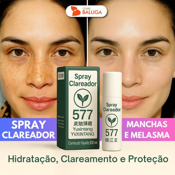 Spray Clareador de Manchas de Sol, Idade e Melasma +Brindes +Frete GRÁTIS!