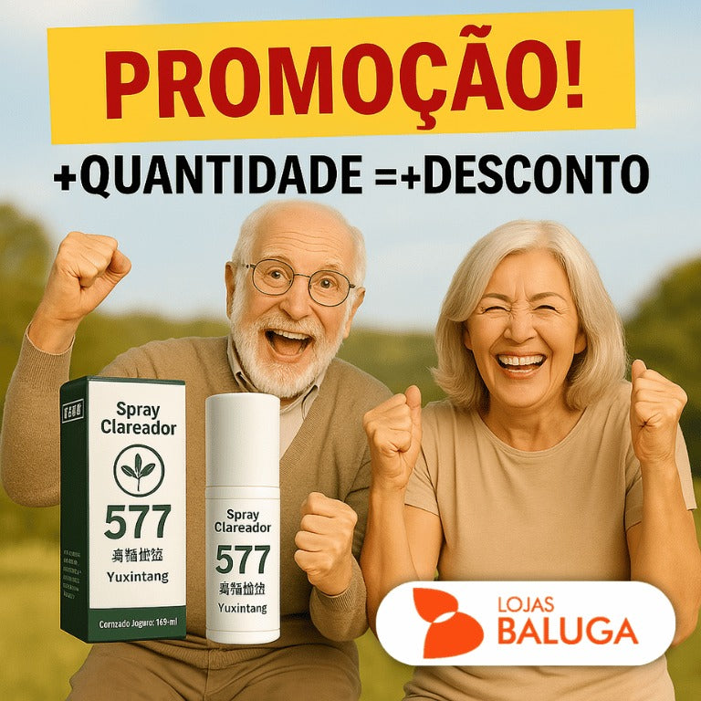 Spray Clareador de Manchas de Sol, Idade e Melasma +Brindes +Frete GRÁTIS!