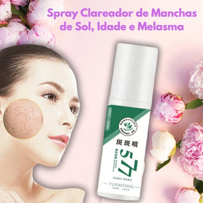 Spray Clareador de Manchas de Sol, Idade e Melasma +Brindes +Frete GRÁTIS!