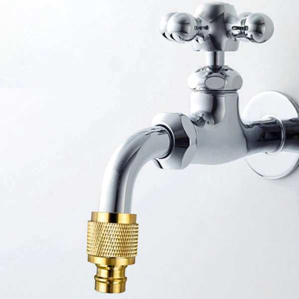 Kit Completo Bocal de Alta Pressão para Mangueira (Bocal + Engate Rápido + Conector de Mangueira)