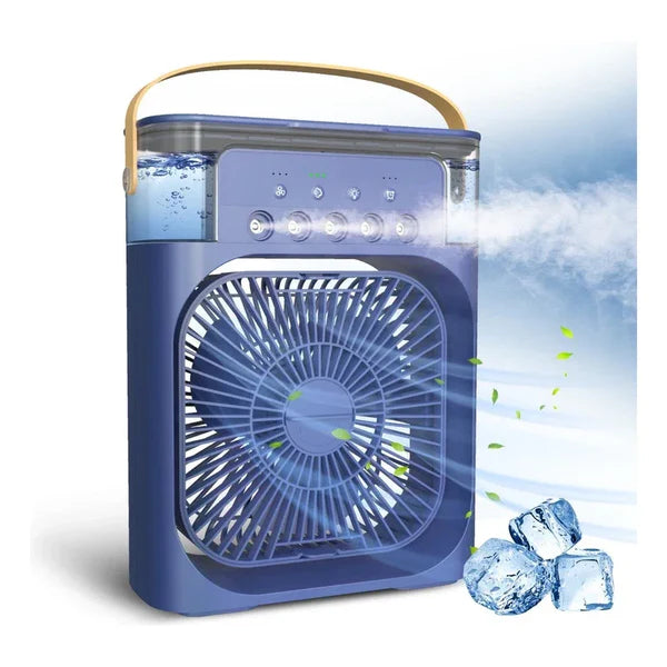 Ventilador, Umidificador, Climatizador e Aromatizante - 4 em 1