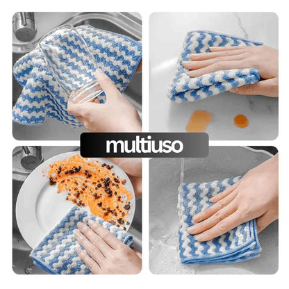 Panos Mágicos® - Microfibra Macia para Limpeza Perfeita