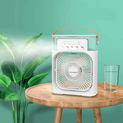 Ventilador, Umidificador, Climatizador e Aromatizante - 4 em 1
