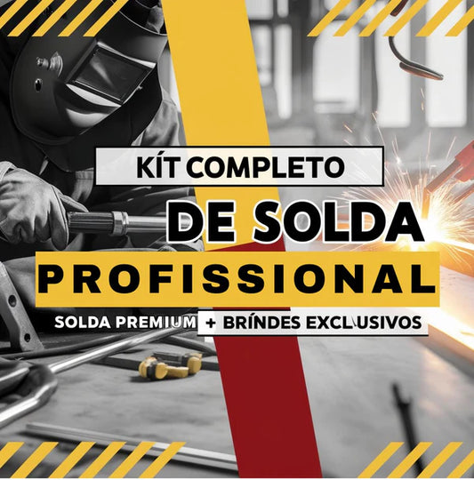 Kit Completo de Solda Profissional - Solda Premium
