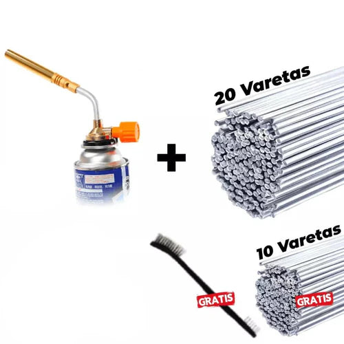 Kit Completo de Solda Profissional - Solda Premium